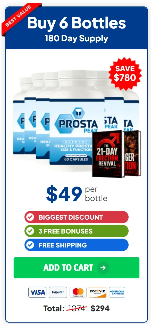Prosta Peak-6 bottle price